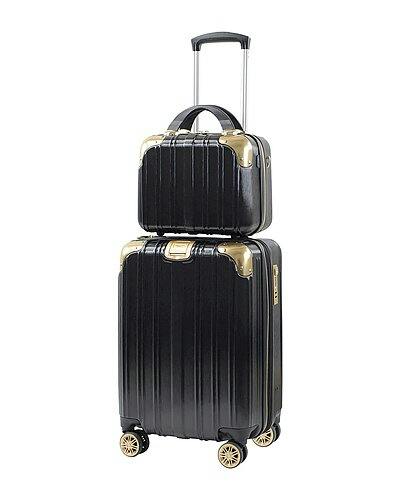 Melrose 2pc Cosmetic Luggage Set