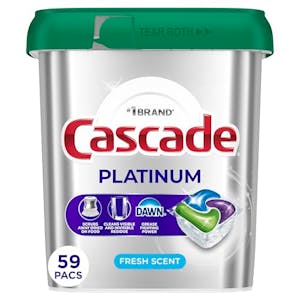 Cascade Platinum Dishwasher Pods