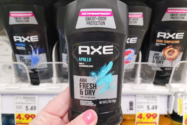 Axe Body Wash or Deodorant, as Low as $1.79 at Kroger card image