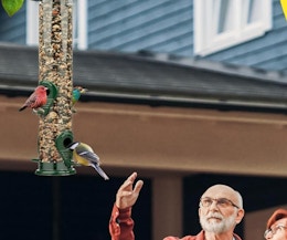 Squirrel-Proof Bird Feeder, Now $15.28 on Amazon card image