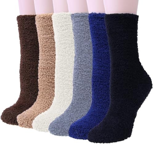 Women's Fuzzy Slipper Socks
