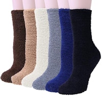 Women's Fuzzy Slipper Socks