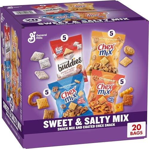3 Chex Mix Snack Variety 20-Packs