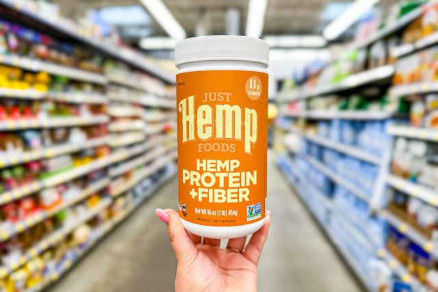 Just Hemp Foods Protein + Fiber Powder, Only $1.82 at Walmart (Reg. $7.82) card image