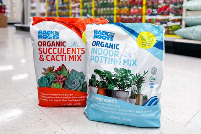 Back to the Roots Organic Potting Mix, Only $0.69 at Target card image