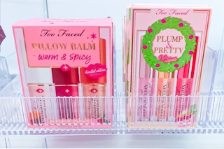 Too Faced Holiday Gift Sets (Pillow Balm & Pump and Pretty) at Ulta Beauty inside Target Store