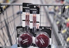 covergirl brow pencils and loose powders in shopping cart