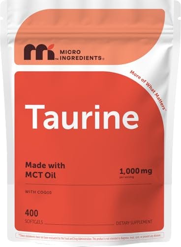 Taurine with CoQ10 Supplement