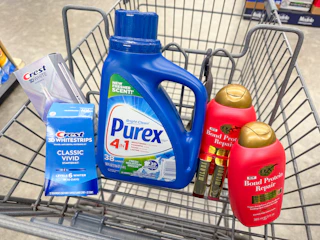 crest ogx milani purex items in walgreens cart