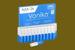 AAA Batteries 24-Pack, as Low as $6.29 on Amazon card image