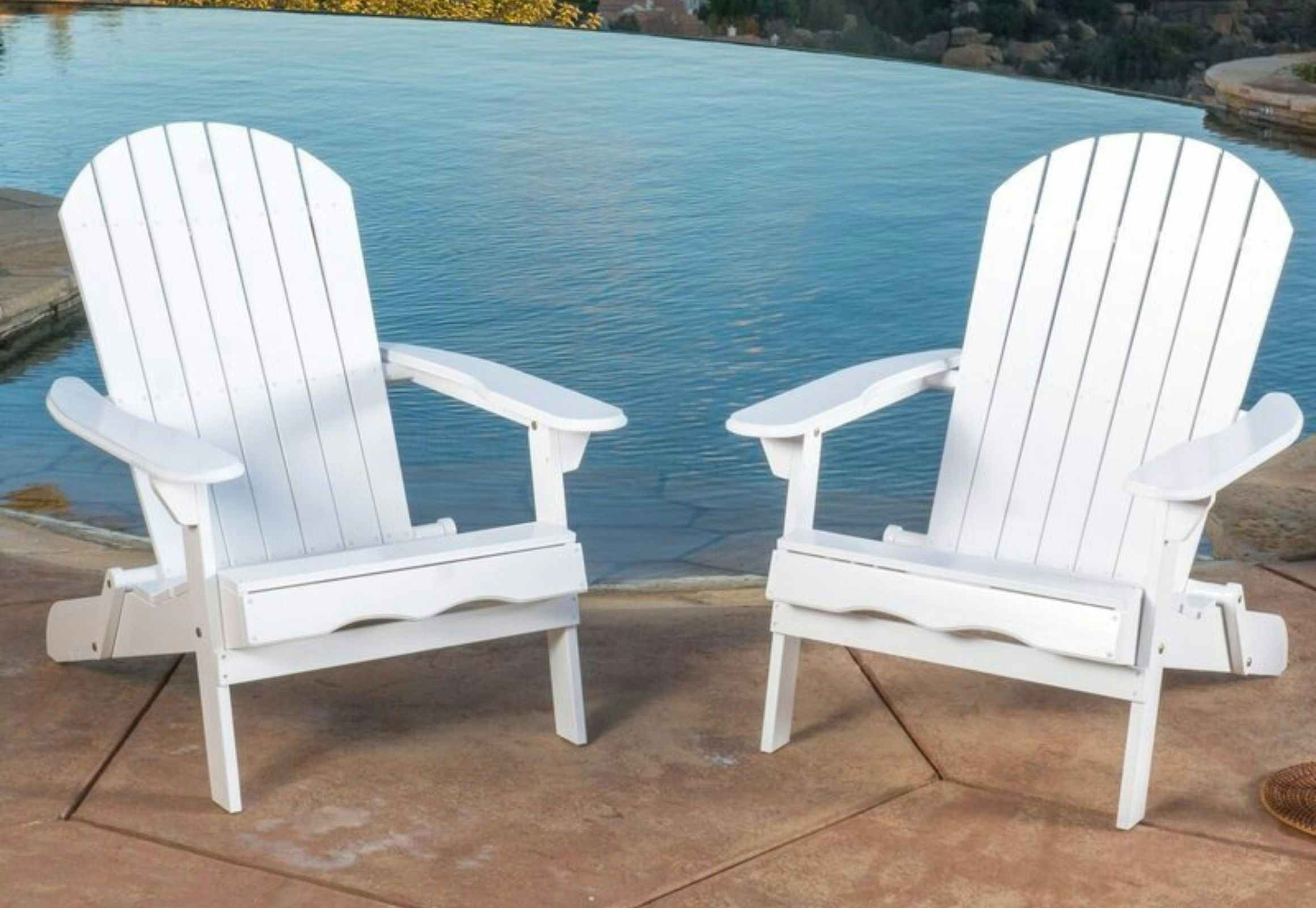 Set of 2 Adirondack Chairs, as Low as $127 at Wayfair — Will Sell Out
