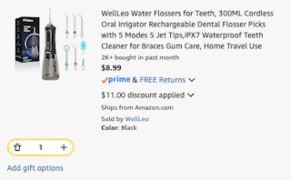 Flosser discount