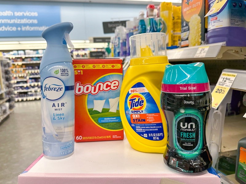 tide simply downy febreze bounce walgreens