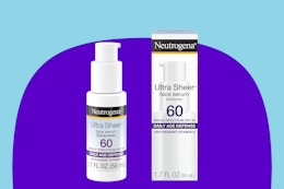 Neutrogena Ultra Sheer SPF Facial Serum, Now $11.99 on Amazon card image