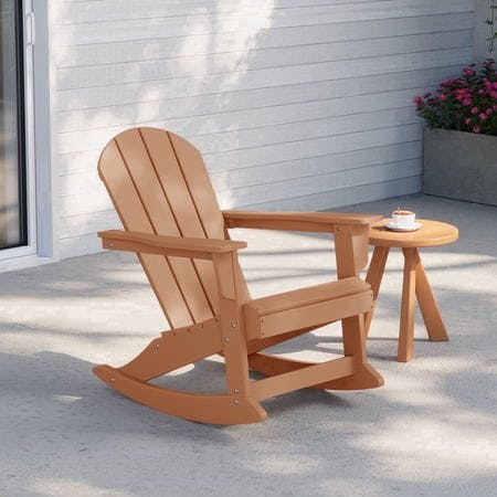 Outdoor Rocking Adirondack Chair
