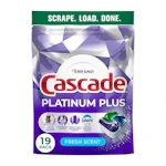 3 Cascade Dishwasher Pods
