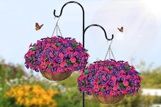 flower baskets