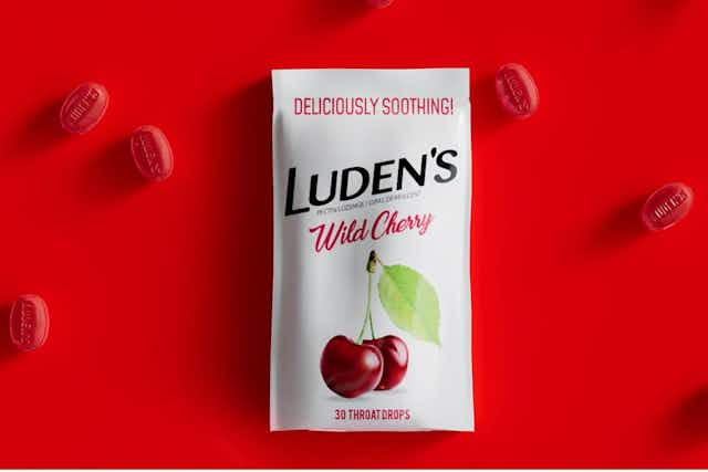 Luden's Sore Throat Drops, as Low as $1.25 on Amazon card image