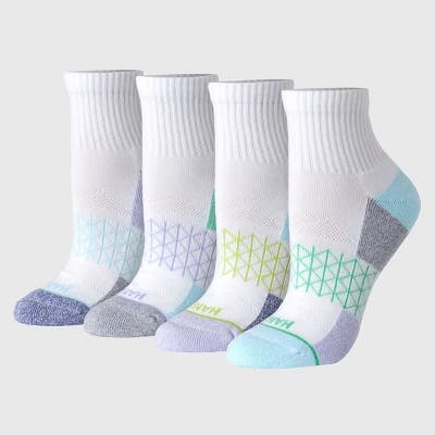 Hanes Women's Active Socks 4-Pack