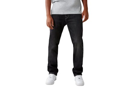 True Religion Men's Black Jeans