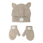 Kids' Beanie and Mittens Set