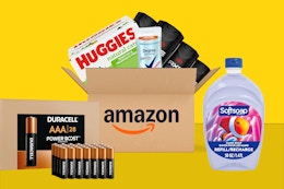 Amazon Deals on Household Essentials: Low Prices on Soap, Batteries, More card image