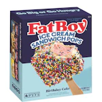 4 FatBoy Ice Cream Sandwich Packs