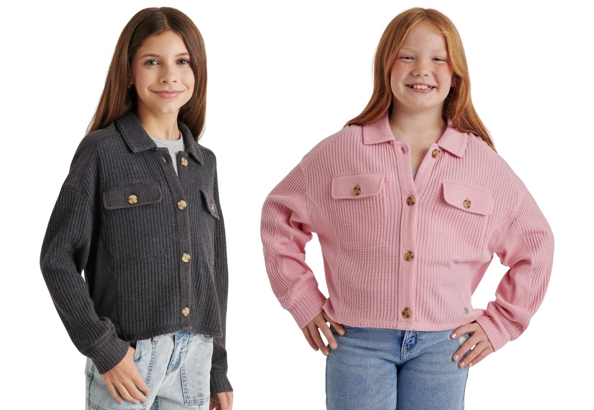 Justice Kids' Shacket
