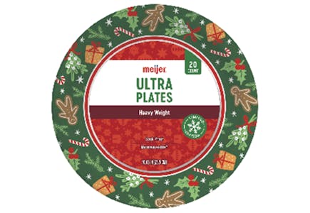 3 Meijer Paper Plates Packs