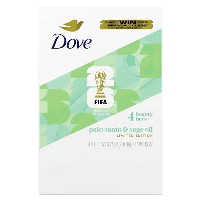 Dove Beauty Bar Soap 4-Pack