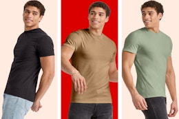 $6 Men’s Hanes Tees at Walmart — Get This Black Friday Deal Before It’s Gone card image