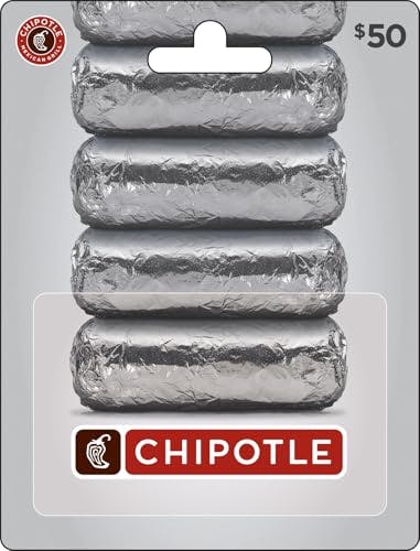 Chipotle $50 Gift Card