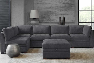 costco thomasville tisdale boucle modular sectional with storage ottoman feature image