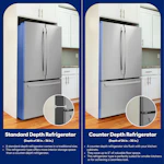 LG 3-Door Refrigerator