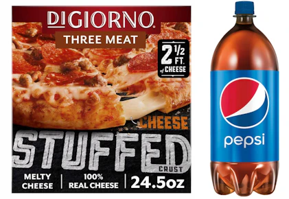 4 DiGiorno + 1 Pepsi Items