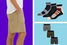 Wrangler shorts, socks & boxer briefs 