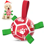 Christmas Dog Soccer Ball Toy