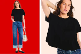 Walmart Scoop women's tee