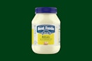 a container of mayo