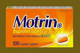 100-Count Motrin Pain Reliever Tablets, as Low as $3.53 on Amazon  card image