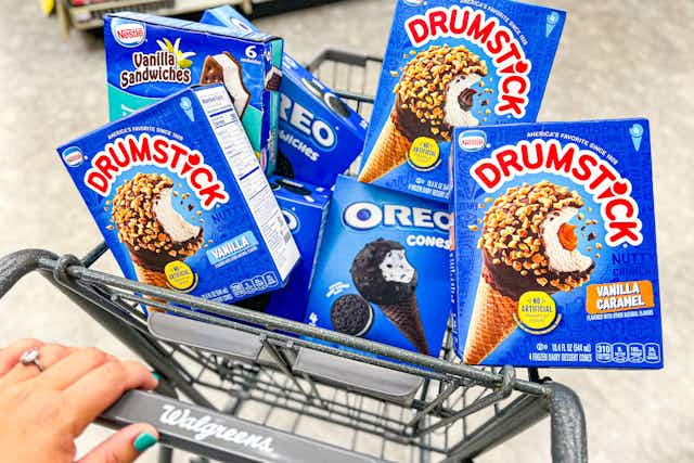 $2 Ice Cream Deals at Walgreens: Oreo Bars, KitKat Cones, and More card image