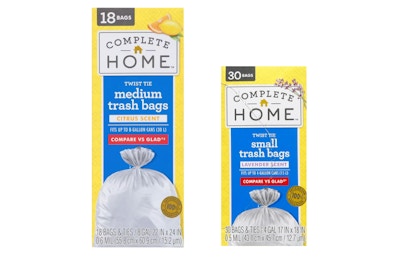 3 Complete Home Trash Bag Boxes