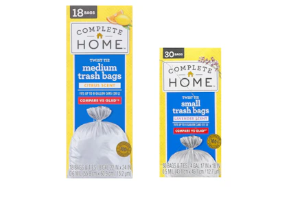 3 Complete Home Trash Bag Boxes