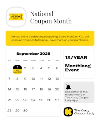 National Coupon Month 2025
