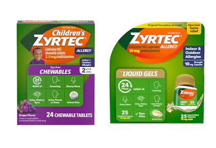 2 Zyrtec Products