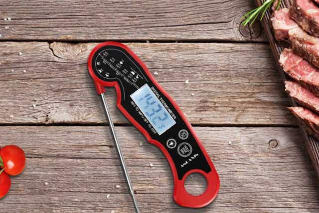 Digital Meat Thermometer, Only $5.93 on Amazon (Reg. $7.98) card image