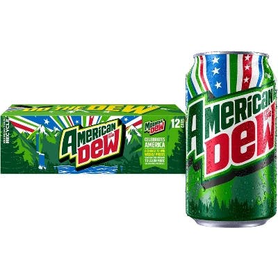 3 Mountain Dew Soda 12-Packs