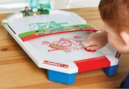 walmart super mario air hockey game