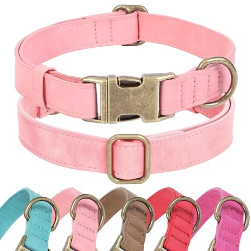 Soft Leather Dog Collar