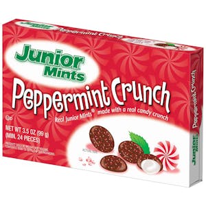 3 Junior Mints Peppermint Crunch Boxes